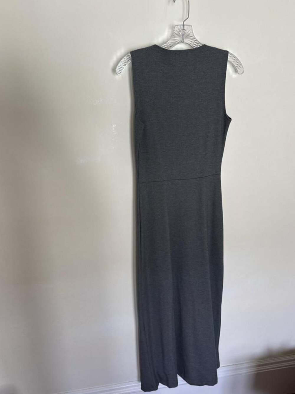 Leset Rio Gray Jersey Midi Dress - Size Small - Picture 4 of 5